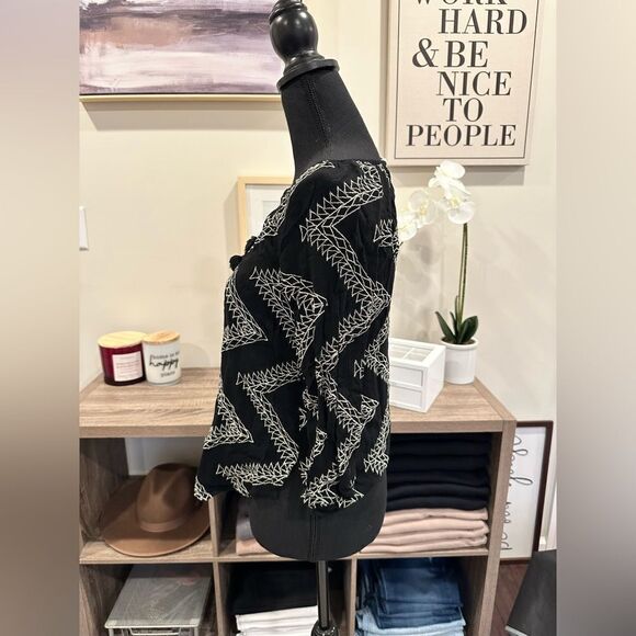 Tie Front Top  - Picture 2 of 5